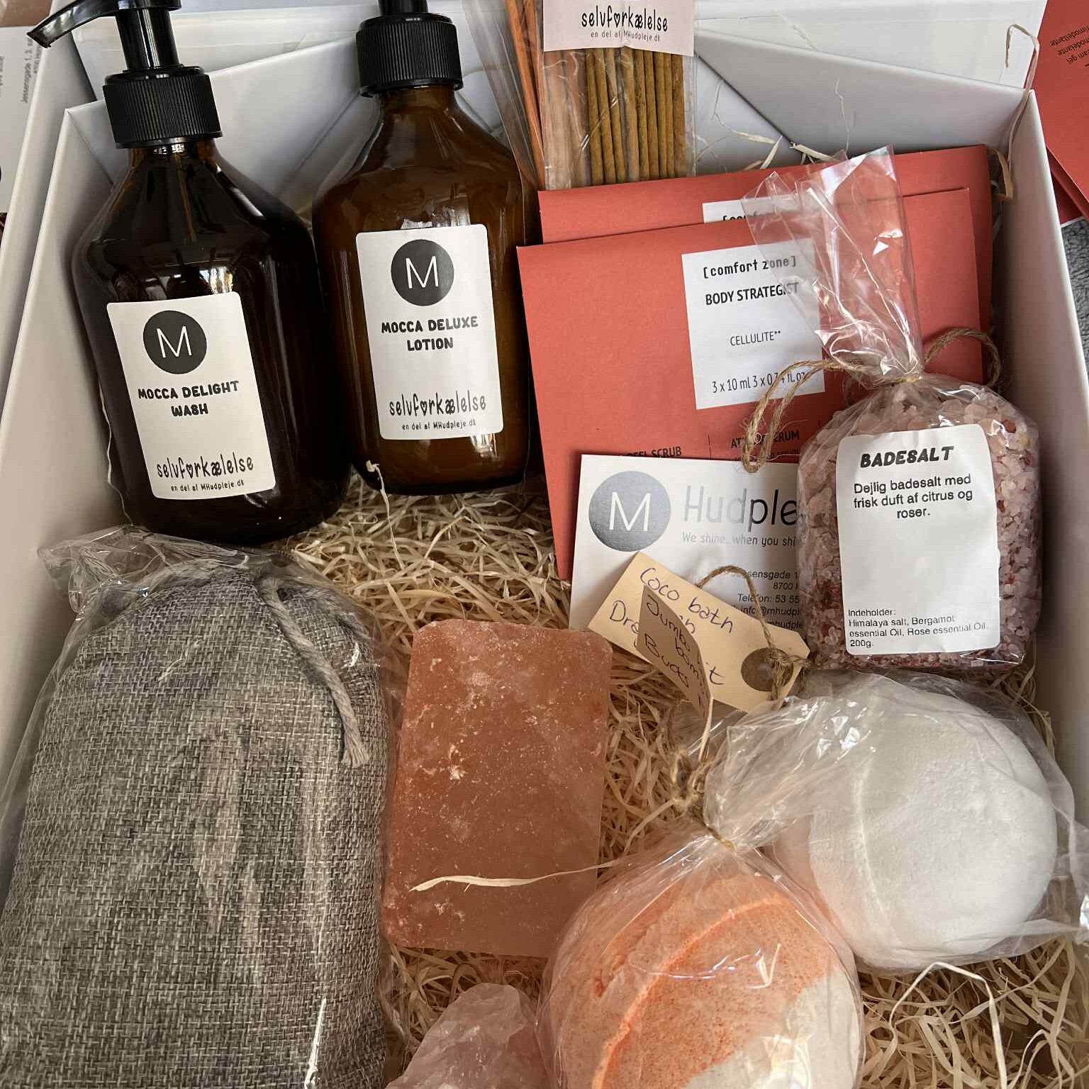 Selvforkælelses pakke til krop og hjem