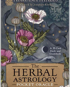 Herbal Astrology orakelkort i lommestr-