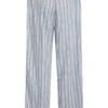 Nicola Pants. Faded Denim Stripe - Image 2
