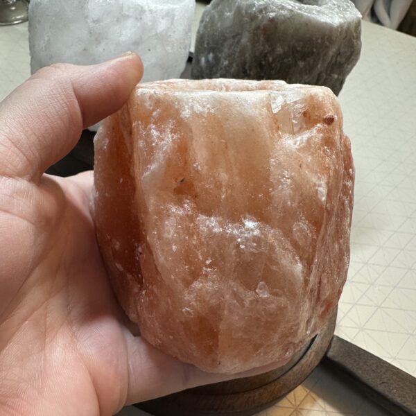 Himalaya Salt Fyrfadsstage (rød) - Image 2