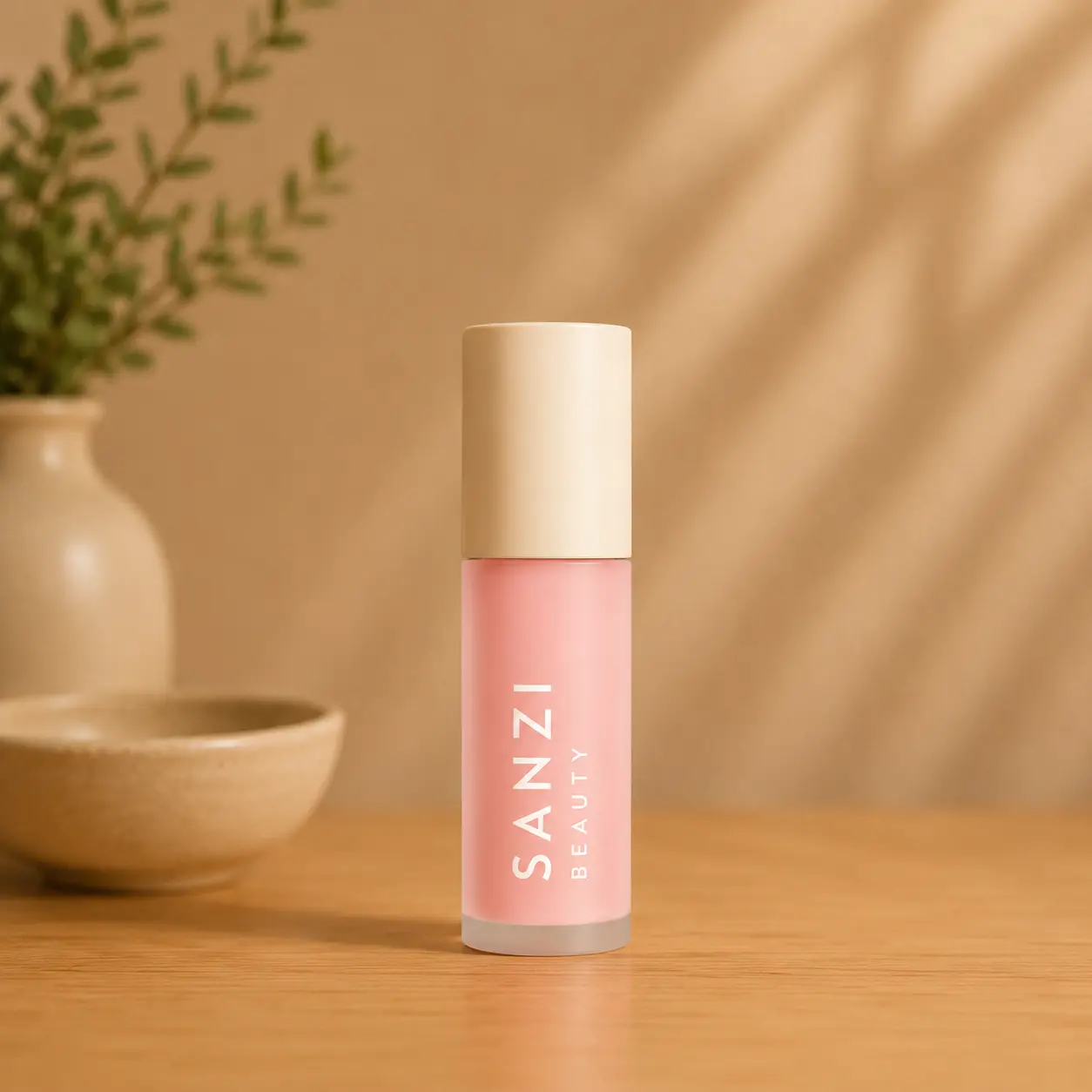 SANZI BEAUTY - LIP SHEEN - PEACH