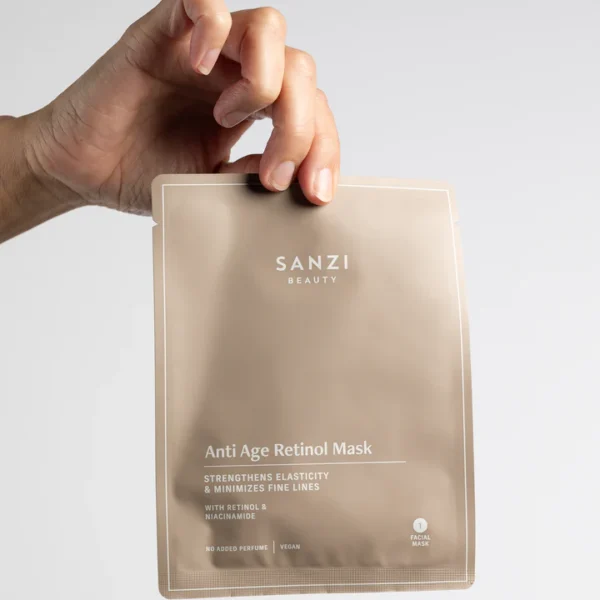 SANZI BEUATY - SHEET MASK - ANTI AGE RETINOL - Image 2