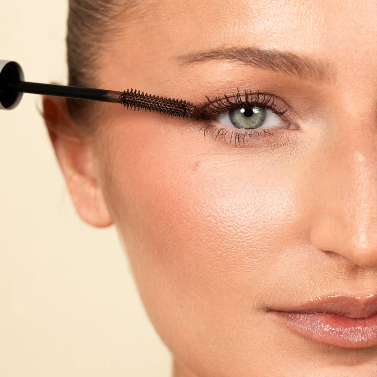 Sanzi Beauty MASCARA VOLUME & CURL (brown) med SERUM - Billede 3