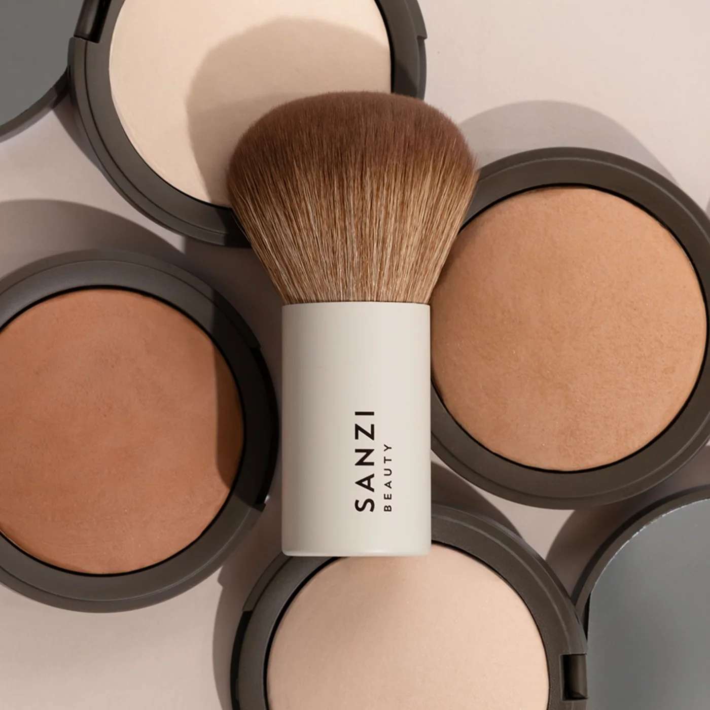 SANZI BEAUTY - KABUKI BRUSH 10 - Billede 2
