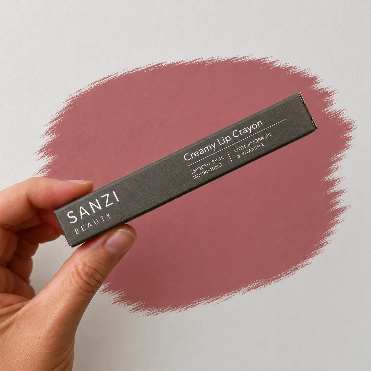 SANZI BEAUTY - CREAMY LIP CRAYON - Dusty Rose