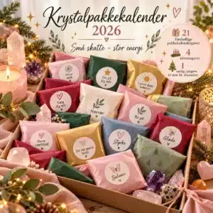 Krystal Julekalender med 26 pakker